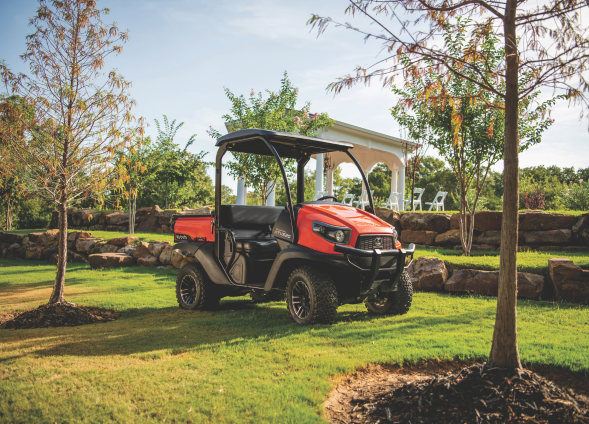 Kubota RTV 520 orange 2 seater landscaping