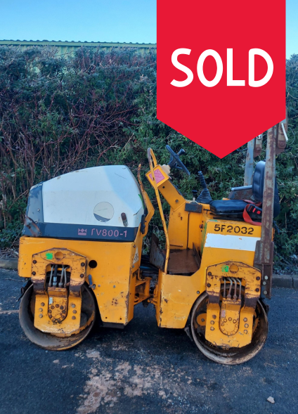 SOLD TV800 Terex roller