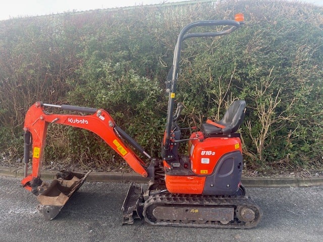 11046936 Kubota U10-3 Micro Digger for sale left