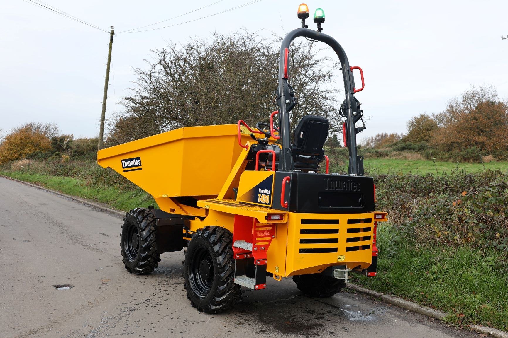 4.5 ton thwaites dumper rear