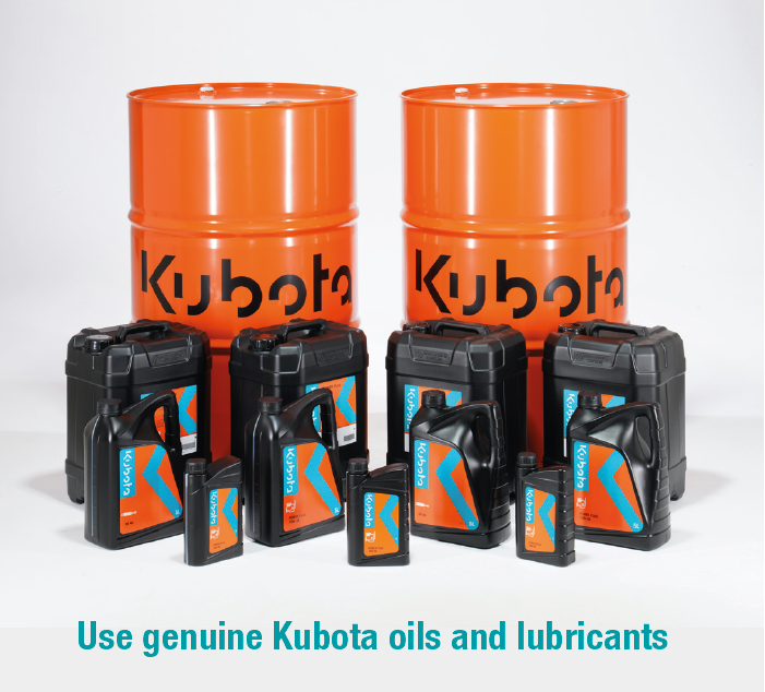 Kubota oils and lubricants